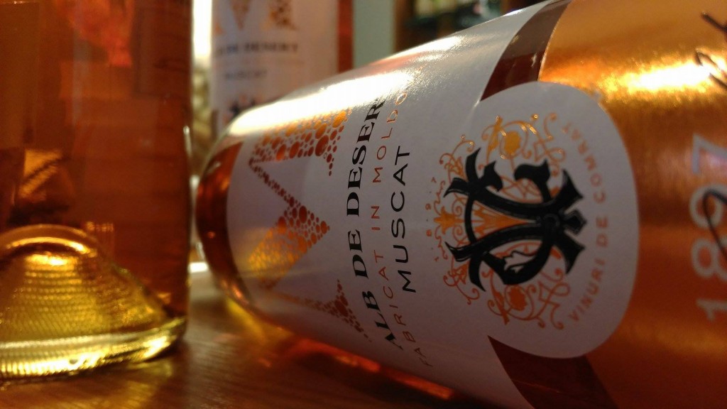 Wino Muscat deserowy Comrat Mołdawia